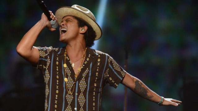 Bruno Mars tops Spotify monthly listeners' record